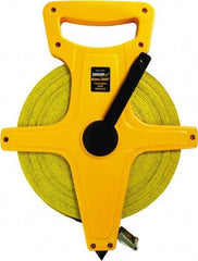 Johnson Level & Tool - 200' x 1/2" Tape Measure - 1/8" & 1mm Graduation, Inch/Metric Graduation Style - Eagle Tool & Supply