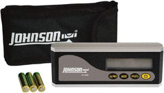 Johnson Level & Tool - 90° Max Measurement Electronic Inclinometer - Digital - Eagle Tool & Supply