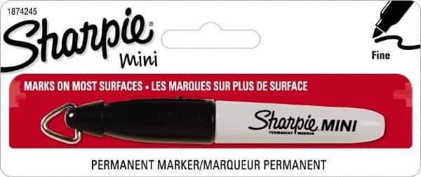 Sharpie - Black Permanent Marker - Fine Tip, AP Nontoxic Ink - Eagle Tool & Supply