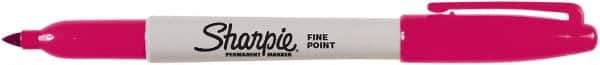 Sharpie - Magenta Permanent Marker - Fine Tip, AP Nontoxic Ink - Eagle Tool & Supply