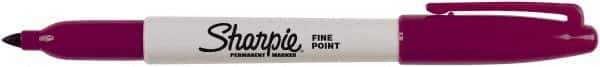 Sharpie - Berry Permanent Marker - Fine Tip, AP Nontoxic Ink - Eagle Tool & Supply