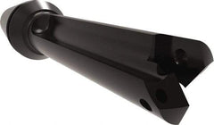 Allied Machine and Engineering - Series Z, 7/16 to 1/2" Diam, ER16 ER Collet, Straight Flute Spade Drill - 1-3/8" Max Depth, 1-29/32" Body Length, 3-5/64" OAL, Short Length, Through Coolant - Eagle Tool & Supply