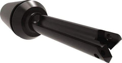Allied Machine and Engineering - Series Y, 3/8 to 27/64" Diam, ER20 ER Collet, Straight Flute Spade Drill - 1-3/8" Max Depth, 1-29/32" Body Length, 3-15/64" OAL, Short Length, Through Coolant - Eagle Tool & Supply