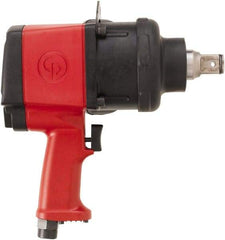 Chicago Pneumatic - 1" Drive, 5,000 RPM, 1,920 Ft/Lb Torque Impact Wrench - Pistol Grip Handle, 650 IPM, 40.2 CFM, 90 psi, 1/2" NPT Inlet - Eagle Tool & Supply