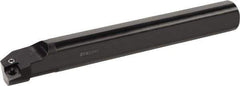 Kyocera - 2.02" Min Bore Diam, 12" OAL, 1-1/2" Shank Diam, A...PCLN Indexable Boring Bar - 2-1/2" Max Bore Depth, CNGA 43.., CNGG 43.., CNMA 43.., CNMG 43.., CNMM 43.., CNMP 43.. Insert, Pin Lock Assembly Holding Method - Eagle Tool & Supply