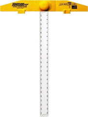Johnson Level & Tool - 24" Blade Length Aluminum Square - 0.008" Accuracy - Eagle Tool & Supply