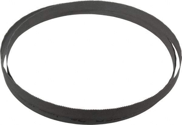 Lenox - 14 to 18 TPI, 5' 4-1/2" Long x 1/2" Wide x 0.025" Thick, Welded Band Saw Blade - Bi-Metal, Toothed Edge, Flexible Back, Contour Cutting - Eagle Tool & Supply