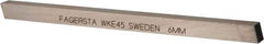 Seco - WKE45 Cobalt Square Tool Bit Blank - 6mm Wide x 6mm High x 100mm OAL - Exact Industrial Supply