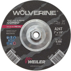 WEILER 7″ × 1/8″ TYPE 27 - Eagle Tool & Supply