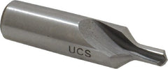 Link Industries - #5 Plain Cut 82° Incl Angle High Speed Steel Combo Drill & Countersink - Eagle Tool & Supply