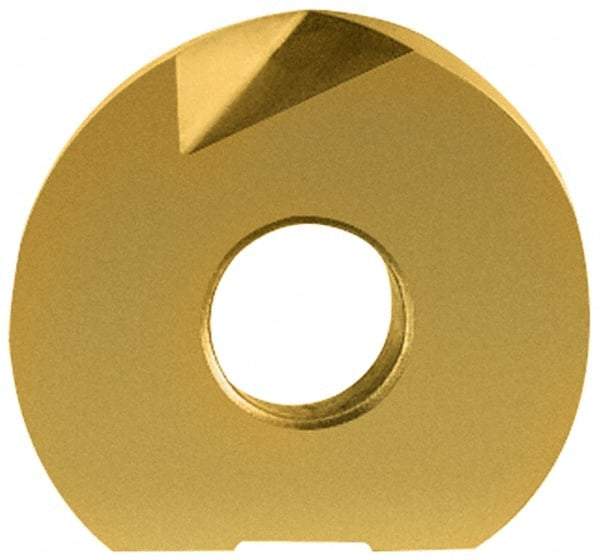 LMT - WPR0312 N Grade LC610T Carbide Milling Insert - TiAlN/TiN Finish, 0.06" Thick, 5/16" Inscribed Circle - Eagle Tool & Supply
