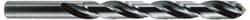 Hertel - #77 118° Solid Carbide Jobber Drill - Bright Finish, Right Hand Cut, Spiral Flute, Straight Shank, 3/4" OAL, Standard Point - Eagle Tool & Supply