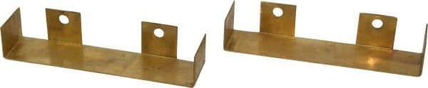 Value Collection - 4, 5 & 6" Jaw Width, Brass, Vise Jaw Cap - Compatible with 4, 5 & 6" Vises - Eagle Tool & Supply