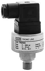 Wika - 500 Max psi, Eco-tronic Pressure Transmitters & Transducers - 1/4" Thread - Eagle Tool & Supply