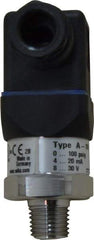 Wika - 500 Max psi, Eco-tronic Pressure Transmitters & Transducers - 1/4" Thread - Eagle Tool & Supply