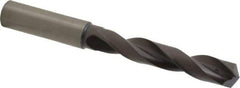 Guhring - 31/64" 140° Solid Carbide Jobber Drill - FIREX Finish, Right Hand Cut, Spiral Flute, Straight Shank, 124mm OAL, SU Point - Eagle Tool & Supply