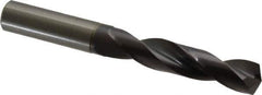Guhring - 5/8" 140° Solid Carbide Jobber Drill - FIREX Finish, Right Hand Cut, Spiral Flute, Straight Shank, 133mm OAL, SU Point - Eagle Tool & Supply