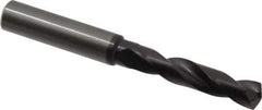 Guhring - 0.3976" 140° Spiral Flute Solid Carbide Screw Machine Drill Bit - FIREX Finish, Right Hand Cut, 55mm Flute Length, 102mm OAL, SU Point, Straight Shank - Eagle Tool & Supply