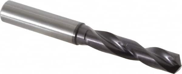 Guhring - 0.4173" 140° Spiral Flute Solid Carbide Screw Machine Drill Bit - Eagle Tool & Supply