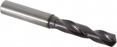 Guhring - 0.4173" 140° Spiral Flute Solid Carbide Screw Machine Drill Bit - Eagle Tool & Supply