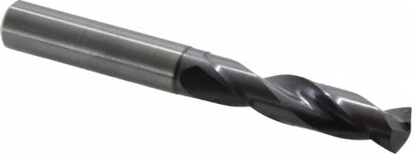 Guhring - 0.4606" 140° Spiral Flute Solid Carbide Screw Machine Drill Bit - Eagle Tool & Supply