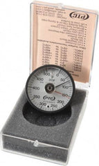 PTC Instruments - 500°F, 2 Inch Dial Diameter, Dual Magnet Mount Thermometer - 5° Division Graduation - Eagle Tool & Supply