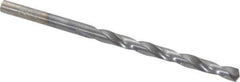Chicago-Latrobe - 11/64" 135° High Speed Steel Jobber Drill - TiCN Finish, Right Hand Cut, Spiral Flute, Straight Shank, 3-1/4" OAL, Split Point - Eagle Tool & Supply