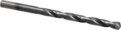 Chicago-Latrobe - 17/64" 135° High Speed Steel Jobber Drill - TiCN Finish, Right Hand Cut, Spiral Flute, Straight Shank, 4-1/8" OAL, Split Point - Eagle Tool & Supply