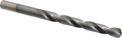 Chicago-Latrobe - 23/64" 135° High Speed Steel Jobber Drill - TiCN Finish, Right Hand Cut, Spiral Flute, Straight Shank, 4-7/8" OAL, Split Point - Eagle Tool & Supply