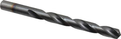 Chicago-Latrobe - 29/64" 135° High Speed Steel Jobber Drill - TiCN Finish, Right Hand Cut, Spiral Flute, Straight Shank, 5-5/8" OAL, Split Point - Eagle Tool & Supply