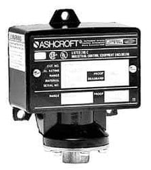 Ashcroft - 150 to 1,000 psi Adjustable Range, 12,000 Max psi, Watertight Single Setpoint - 1/4 Thread - Eagle Tool & Supply