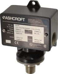 Ashcroft - 450 to 3,000 psi Adjustable Range, 12,000 Max psi, Watertight Single Setpoint - 1/4 Female - Eagle Tool & Supply