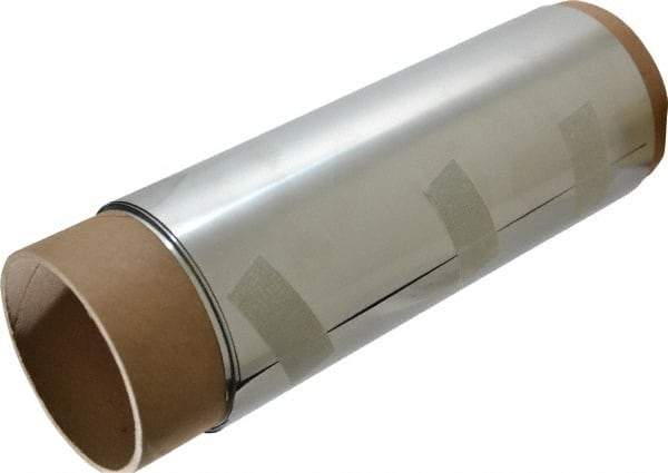 Made in USA - 25 Ft. Long x 10 Inch Wide, 1800°F Max, 321 Stainless Steel Tool Wrap - 0.002 Inch Thick - Eagle Tool & Supply