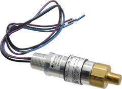 United Electric Controls - 8,000 Max psi, Compact Cylindral Pressure Switch - 1/4 Thread - Eagle Tool & Supply