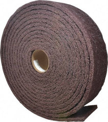 3M - 30' Long x 4" Wide Nonwoven Roll - Medium Grade, Purple, Aluminum Oxide - Eagle Tool & Supply