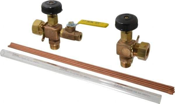 Conbraco - 400 psi Working Pressure, 250 Max psi, Bronze Liquid Level Gage Glass - 400°F Max Operating Temp, 3/4 Inch Thread, PTFE Seal - Eagle Tool & Supply