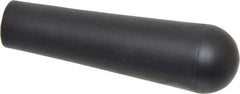 Gibraltar - 3/8-16 Hole, 0.51" Deep Hole, Polypropylene, Female Insert Tapered Knob - 3.85 OAL, 19/25" Base Diam, Black, 1.11" Head Diam - Eagle Tool & Supply
