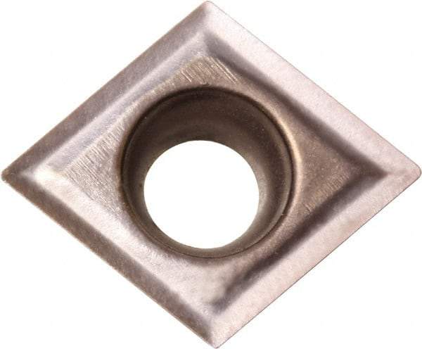 Sumitomo - CPGT2.51.52 SD Grade T1500A Cermet Turning Insert - 80° Diamond, 1/4" Inscr Circle, 3/32" Thick, 1/32" Corner Radius - Eagle Tool & Supply