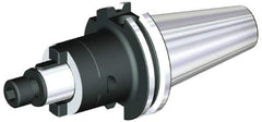 Kennametal - DV40 Taper Shank 22mm Pilot Diam Shell Mill Holder - 55mm Flange to Nose End Projection, 40mm Nose Diam, M16x2.0 Lock Screw, Through-Spindle Coolant - Exact Industrial Supply