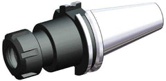Kennametal - 0.51mm to 10.41mm Capacity, 120mm Projection, DV40 Taper Shank, ER16 Collet Chuck - 188.25mm OAL - Exact Industrial Supply