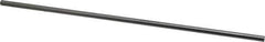 Thomson Industries - 1/4" Diam, 1' Long, Steel Annealed End Round Linear Shafting - 60C Hardness - Eagle Tool & Supply