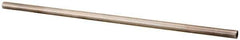 Thomson Industries - 3/8" Diam, 1' Long, Steel Annealed End Round Linear Shafting - 60C Hardness - Eagle Tool & Supply