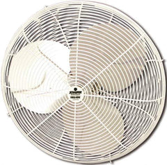 Schaefer Ventilation Equipment - 24" Blade, 1/4 hp, 5,100 Max CFM, Single Phase Non-Oscillating Fan - 3/2.2 Amps, 115 Volts, 2 Speed - Eagle Tool & Supply