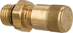 Parker - 500 Max psi, 1/4 Tube OD, Access Valve Assembly Access Valve - Brass - Eagle Tool & Supply