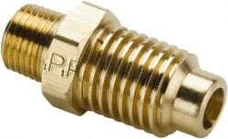 Parker - 1/4" Tube OD Access Valve Refrigerant Adapter - For Parker Brass Access Valves - Eagle Tool & Supply