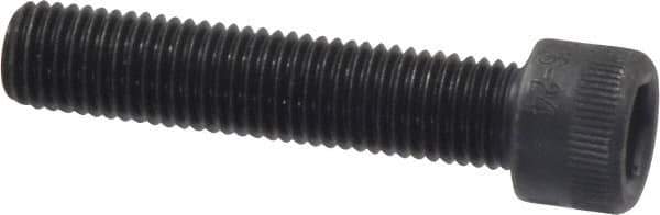 Made in USA - 5/16-24 UNF Hex Socket Drive, Socket Cap Screw - Alloy Steel, Black Oxide Finish, Fully Threaded, 1-1/2" Length Under Head - Eagle Tool & Supply
