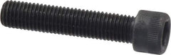 Made in USA - 5/16-24 UNF Hex Socket Drive, Socket Cap Screw - Alloy Steel, Black Oxide Finish, Fully Threaded, 1-1/2" Length Under Head - Eagle Tool & Supply