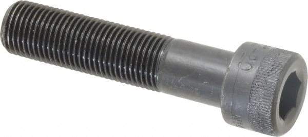Made in USA - 1/2-20 UNF Hex Socket Drive, Socket Cap Screw - Alloy Steel, Black Oxide Finish, Partially Threaded, 2-1/4" Length Under Head - Eagle Tool & Supply