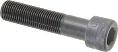 Made in USA - 1/2-20 UNF Hex Socket Drive, Socket Cap Screw - Alloy Steel, Black Oxide Finish, Partially Threaded, 2-1/4" Length Under Head - Eagle Tool & Supply