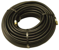 Alliance Hose & Rubber - 1-1/2" ID x 2-1/32" OD 100' Long Multipurpose Air Hose - MNPT x FNPT(Swivel) Ends, 150 Working psi, -40 to 190°F, 1-1/2" Fitting, Red - Eagle Tool & Supply